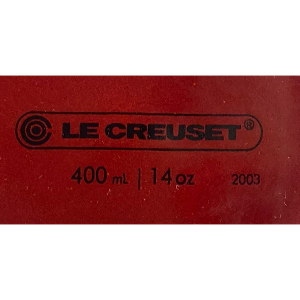 Le Creuset Stoneware Grand Mug 400mL 14oz Flame Ombré Red Coffee Mug - Picture 4 of 9